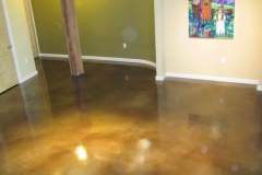 interior floor acid stain