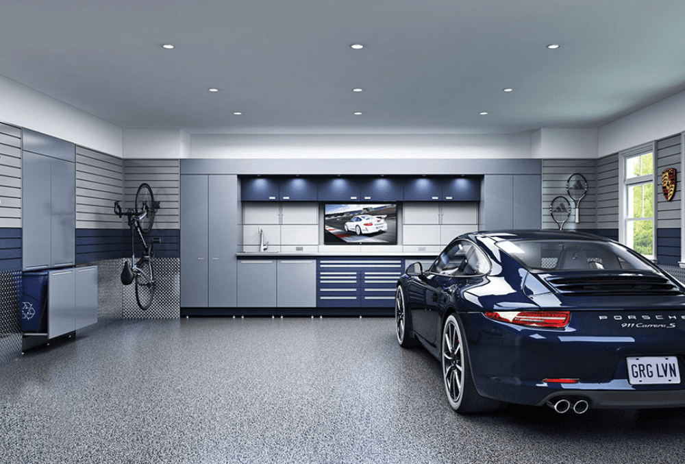 polyurea polyaspartic garage flooring